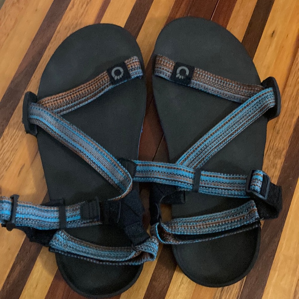 Xero Shoes Men’s Z-Trail Sandals Santa Fe Sz 8 EUC